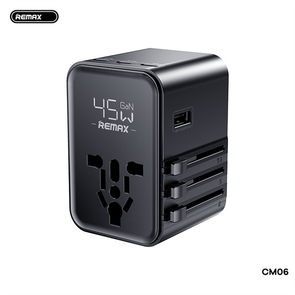 REMAX CM06 Bộ sạc du lịch đa năng 2500W+45W A+3C