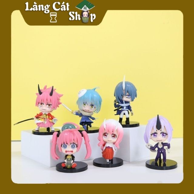 (Có lẻ) Set Combo 6 Mô hình Figure Anime/Manga Tensei Shitara Slime Datta Ken (Chuyển sinh thành Sli