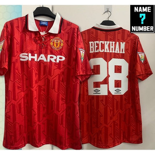  Áo bóng đá sân nhà Manchester United 1992 94  Retro  