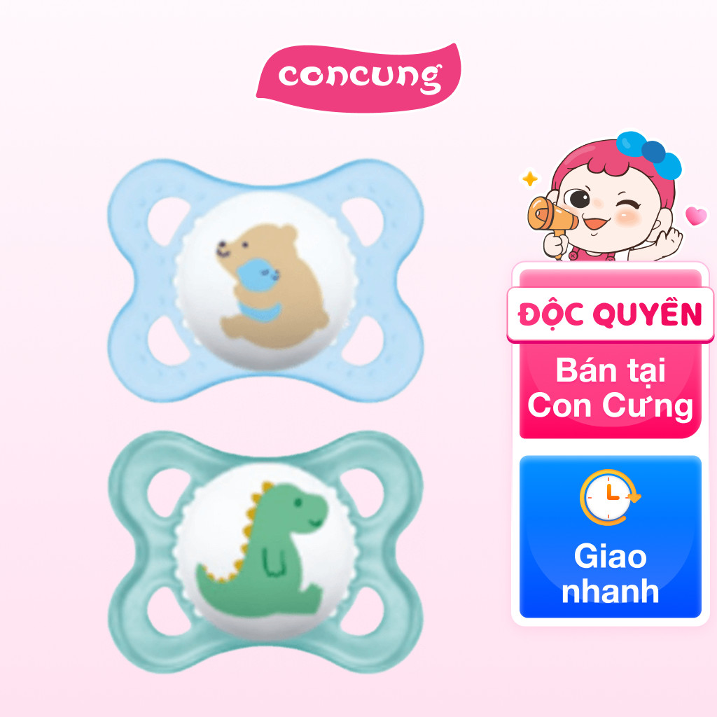 Ty ngậm Mam Original 2-6m (boys) (2 cái/set)