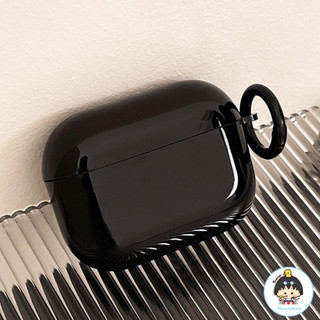 Hộp đựng tai nghe bóng màu trơn đơn giản Tai nghe không dây Bluetooth Vỏ silicon cứng Tương thích cho Airpods 1 2 3 4 Pro 2 Vỏ tai nghe 