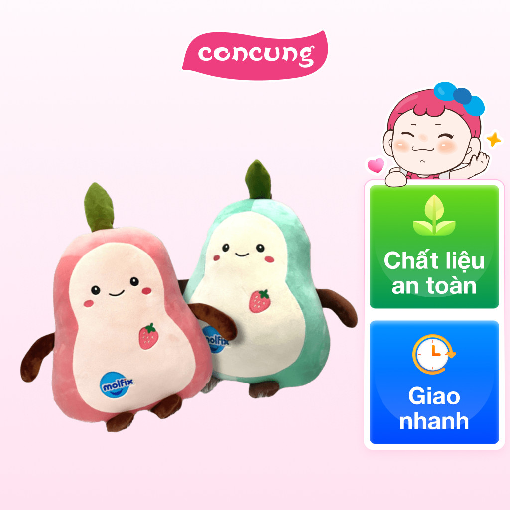 QT Molfix_Gối dâu cho bé ( Màu ngẫu nhiên)