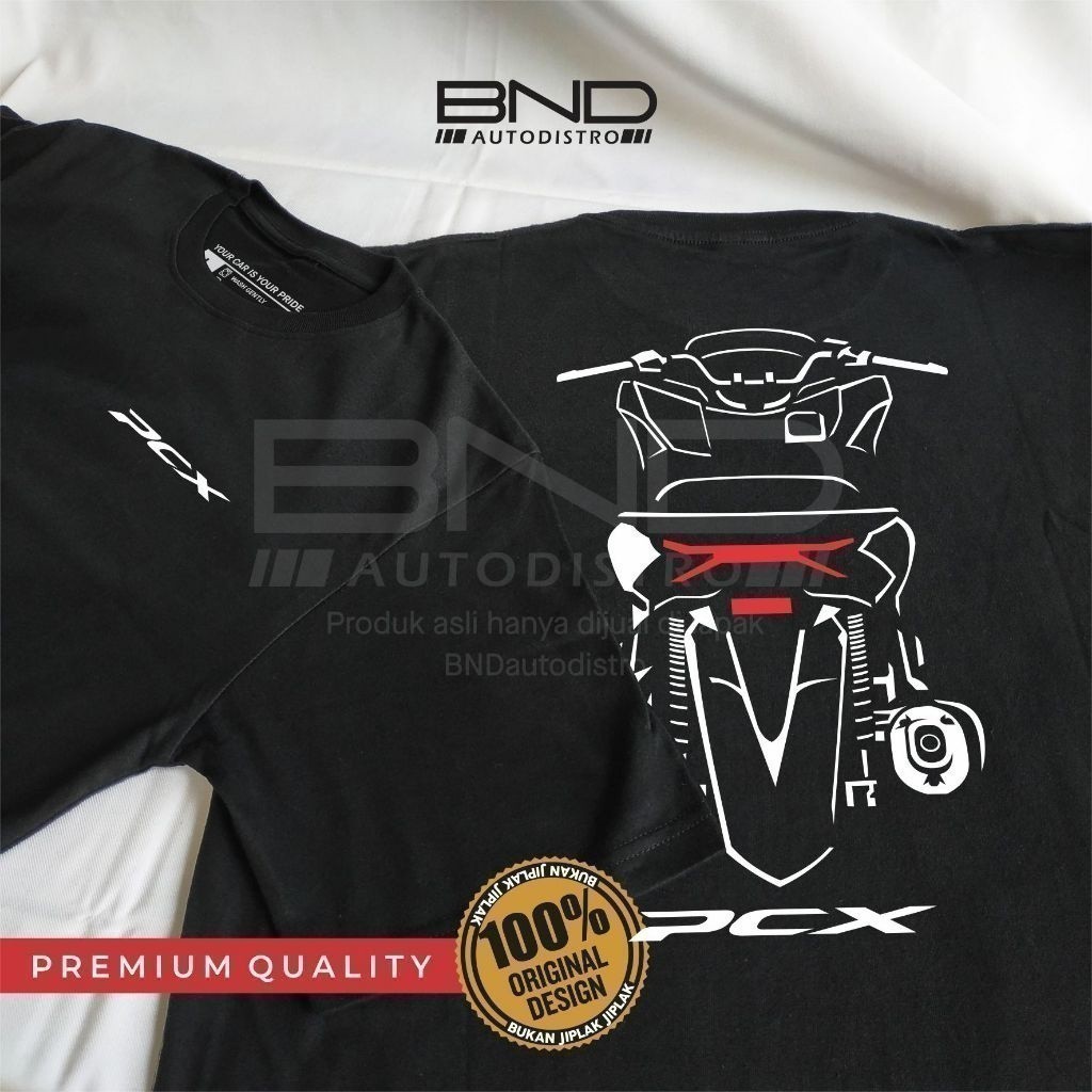 Áo thun xe máy phía sau Honda 2025 Pcx 160 thời trang - Áo thun Pcx Honda Pcx