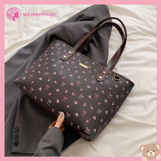 ✿ Wb ✿ Phụ Nữ PU Hoa Túi Đeo Vai Thời Trang Dung Tích Lớn Thời Trang Tote Ví Thẩm Mỹ Hợp Thời Trang Làm Việc Hobos Top Tay Cầm Túi