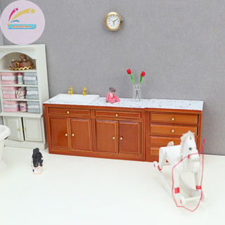 Mm 1: 12 Nhà Búp Bê Thu Nhỏ Tủ Bồn Rửa Ngực Ngăn Kéo Tủ Bảo Quản Tủ Khóa Đồ Nội Thất Trang Trí Đồ Chơi Nhà Búp Bê Phụ Kiện VN