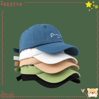 Nextvn Mũ Hip Hop, Thêu Chữ Thể Hiện Mặt Mũ Bóng Chày Nhỏ, Phong Cách Cổng Bông Tai Kẹp Thời Trang Có Thể Điều Chỉnh Chống Nắng Mũ Chống Nắng Cho Nữ