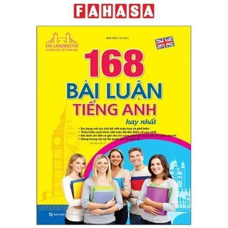 Sách 168 bài luận tiếng anh hay nhất