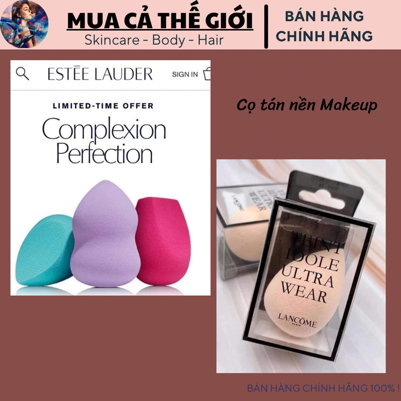 Mút tán nền Makeup