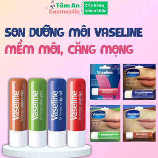 Son dưỡng môi vaseline stick 4.8g, giúp giữ ẩm, dưỡng môi căng bóng, son môi