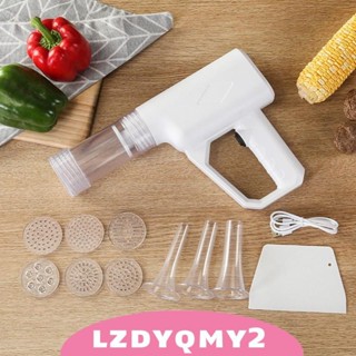 Máy làm mì ống điện có cốc đo, Máy cạo Lasagna tự làm với 6 đầu