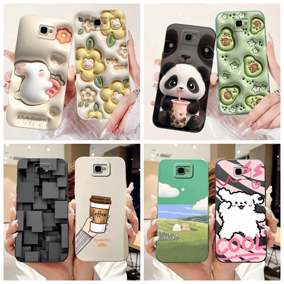 Ốp điện thoại Samsung Galaxy J7 Prime G610 On Nxt On7 Prime 2016 Thiết kế mới In silicon mềm mờ bảo 