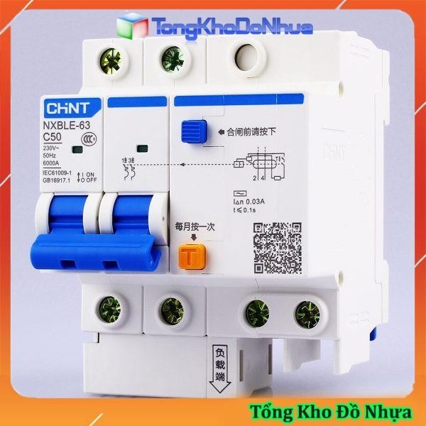 Aptomat chống giật 2P 40A CHINT