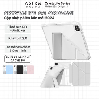 [CrystaLite 03] Bao da iPad CrystaLite Origami AstroMazing - Case cho iPad Pro Air 4 5 6 Pro 11