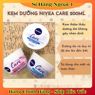   Mẫu mới nhất  Kem dưỡng da Nivea Care của Đức đủ bill 