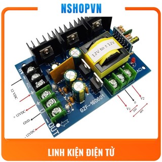 Module chuyển đổi 12VDC-24VDC ra nguồn đôi 12V-24V chuyên dùng cho mạch loa dùng nguồn đôi