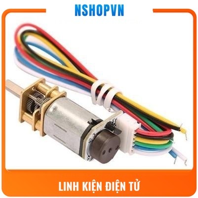 Động cơ giảm tốc GA12-N20 có Encoder 60rpm - 300rpm