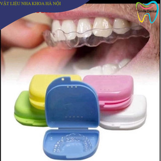 Hộp đựng khay niềng răng, hàm duy trì, chỉnh nha, máng nha khoa