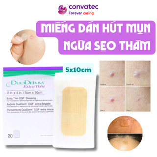  Miếng Dán Mụn DuoDerm, Miếng Dán Hút Mụn Nhọt, Miếng Dán Hút Mụn Mủ, Miếng Dán Hút Mụn Duoderm Extra Thin