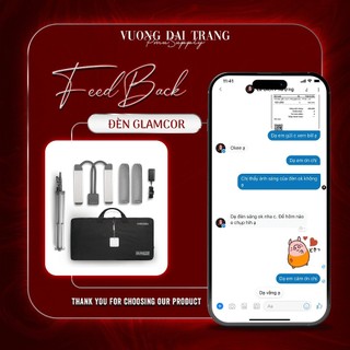 Đèn Glamcor Elite X Bạc  Mỹ Chiếu Sáng Mạnh – Dcpx Vương Đài Trang chính hãng