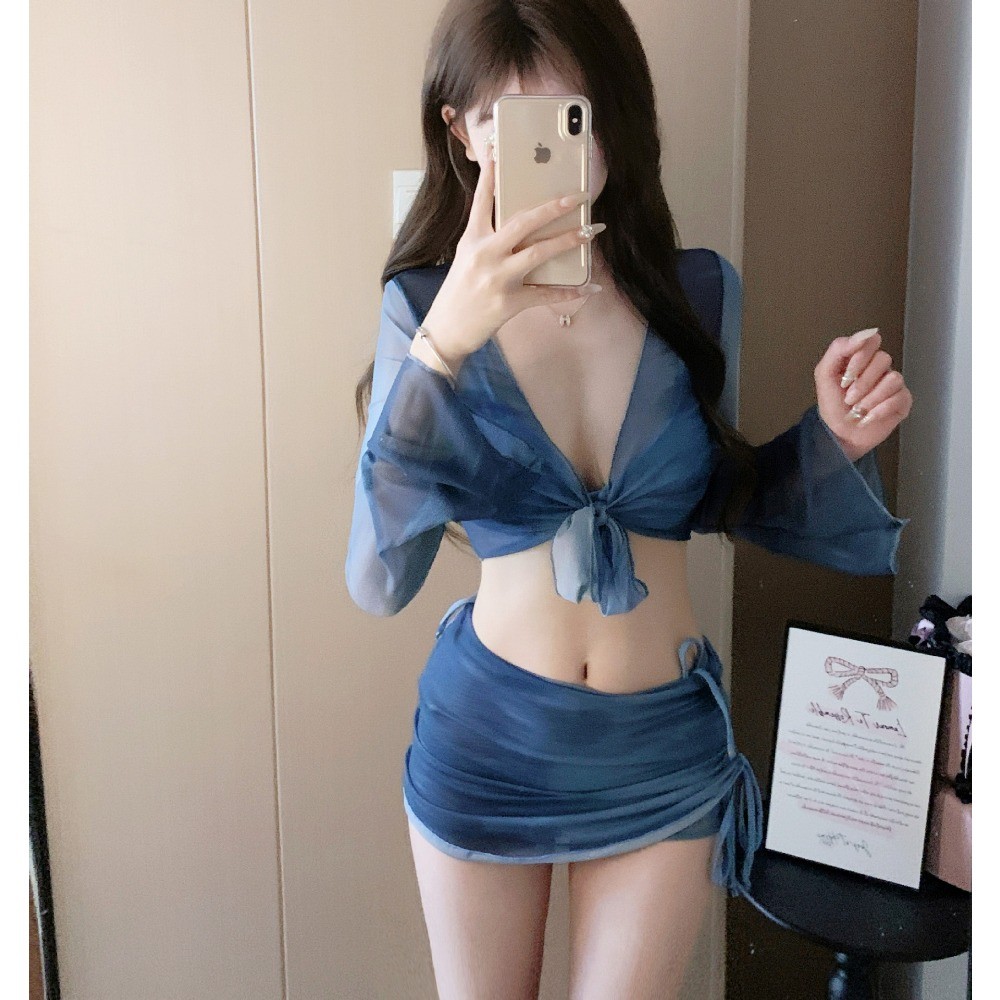 RICH-THEY Set Bộ Đồ Bơi Bikini 4 Chi Tiết Có Đệm Ngực Thời Trang Mới Đi Biển Gợi Cảm Dành Cho Nữ | BigBuy360 - bigbuy360.vn