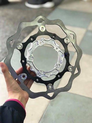 [DJFHS] Đĩa KTM 260mm + Lòng đĩa 4 lỗ 5 lỗ CNC