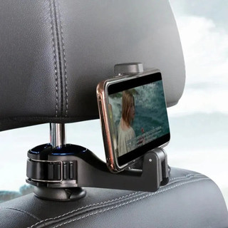 Đa Năng 2 Trong 1 Móc Ô Tô Ẩn Đa Năng Phía Sau Tựa Đầu Móc Xe Phía Sau Giá Đỡ Điện Thoại Loại Khóa Giá Đỡ Điện Thoại Di Động