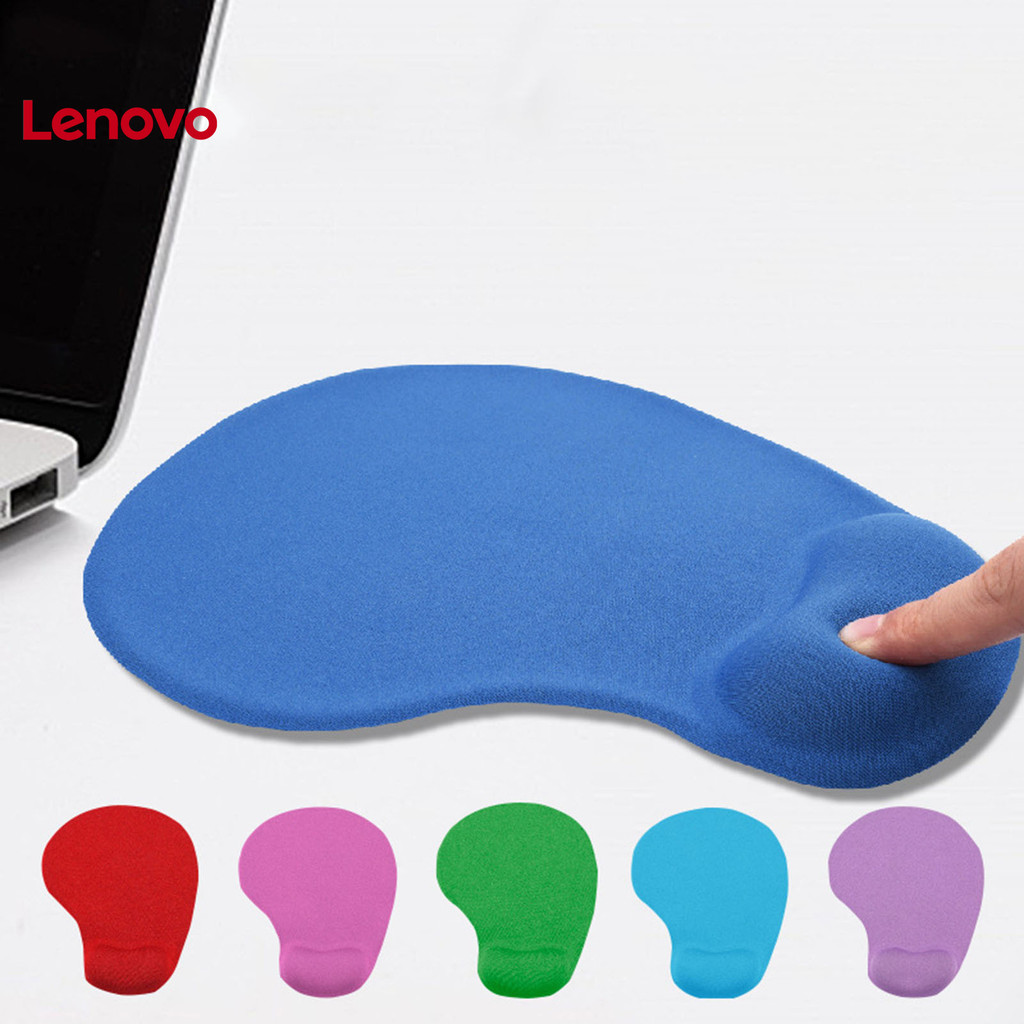 Lenovo Mousepad Đế Chống Trơn Trượt Siêu Mềm Giảm Mệt Mỏi Tay Chơi Game Công Thái Học Chuột PC Thảm Có Cổ Tay Còn Lại Cho Máy Đánh Máy