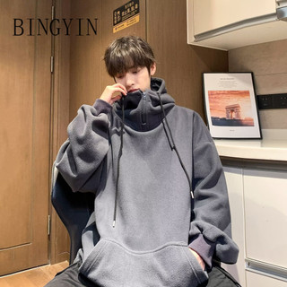 BINGYIN Áo khoác hoodie sweater nỉ siêu rẻ phù hợp nam nữ rộng thoải mái 2024 NEW MWY2490L6A 37Z240909