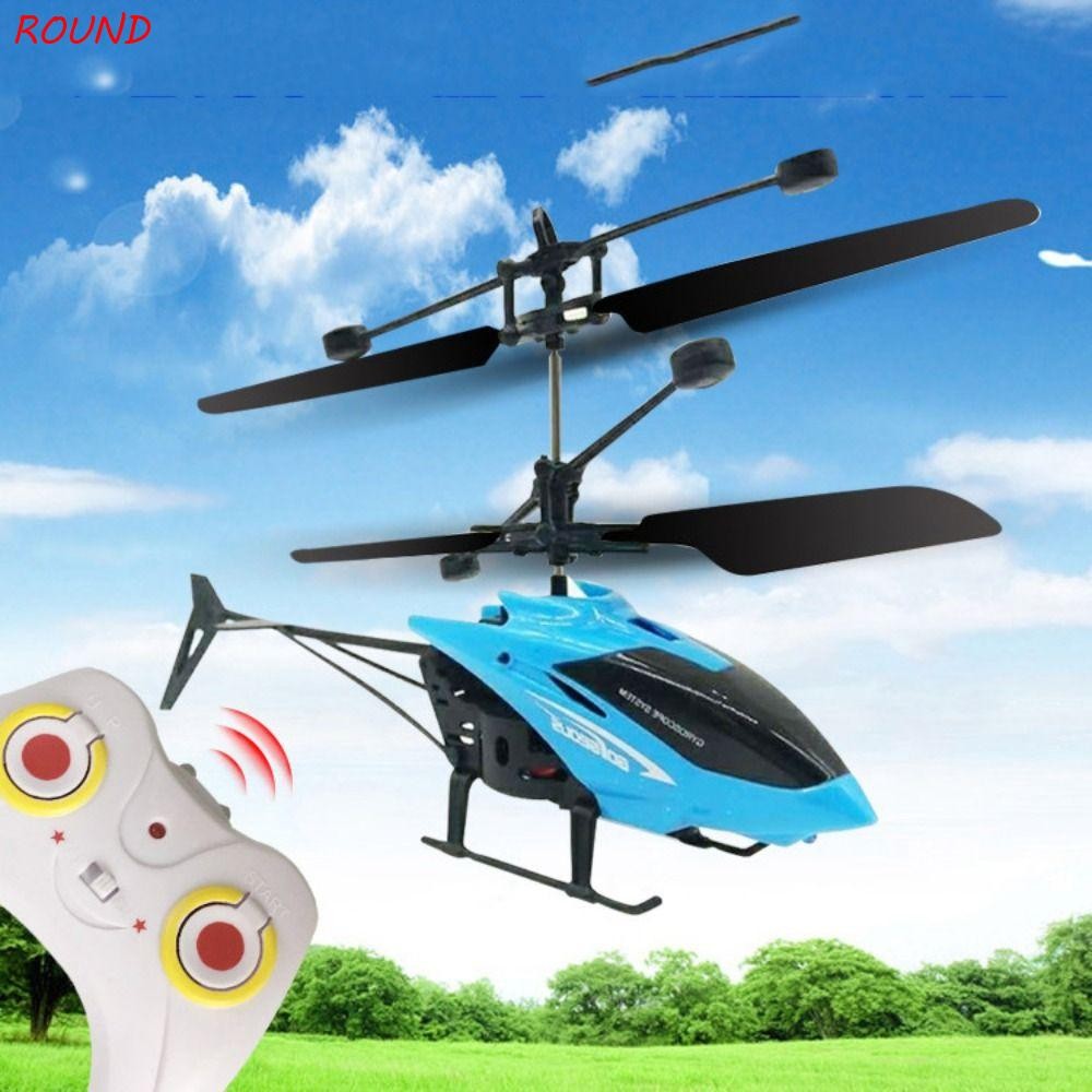Tròn RC Máy bay không dây Đồ chơi trẻ em Đồ chơi RC Máy bay điều khiển vô tuyến Máy bay trực thăng M