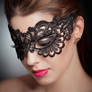 Halloween Người Lớn Công Chúa Hóa Trang Vàng Ren Mặt nạ Dập Nửa Mặt Gợi Cảm Gợi Cảm Mặt nạ Mắt Nữ