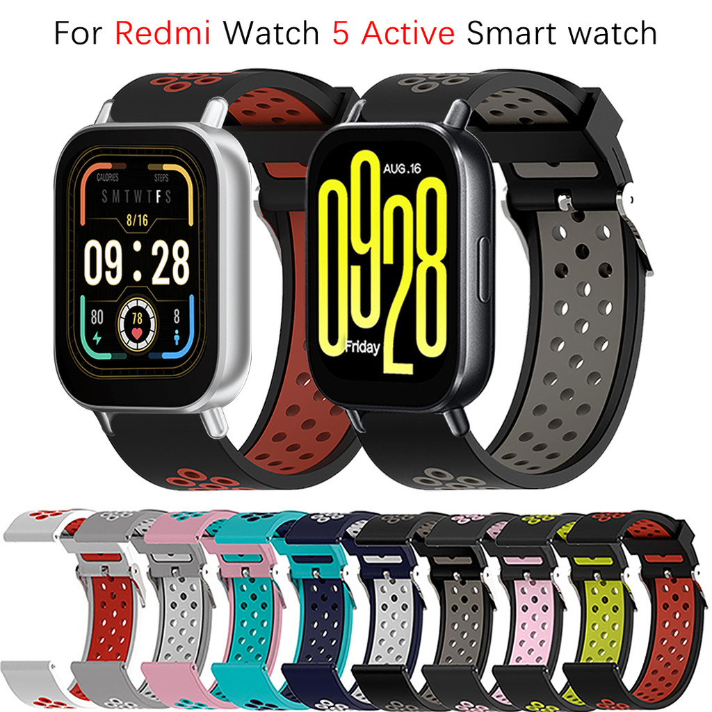 Dây đeo đồng hồ silicon thể thao cho Redmi watch 5 Active / Redmi watch 5 lite Đồng hồ thông minh Vò