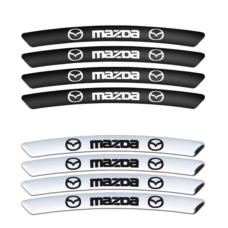 Mazda Mazda Mazda Nhãn Xe Sửa Đổi Bánh Xe Miếng Dán Trang Trí Bánh Xe Sửa Đổi Lông Mày Lốp Xe Nhãn C
