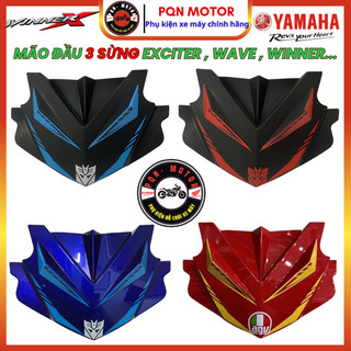 Mão 3 Sừng Cao Cấp Gắn Exciter, Wave, Winner, Sirius, Dream – Độ Kiểng Đẹp, Gắn Chuẩn Nhiều Dòng Xe