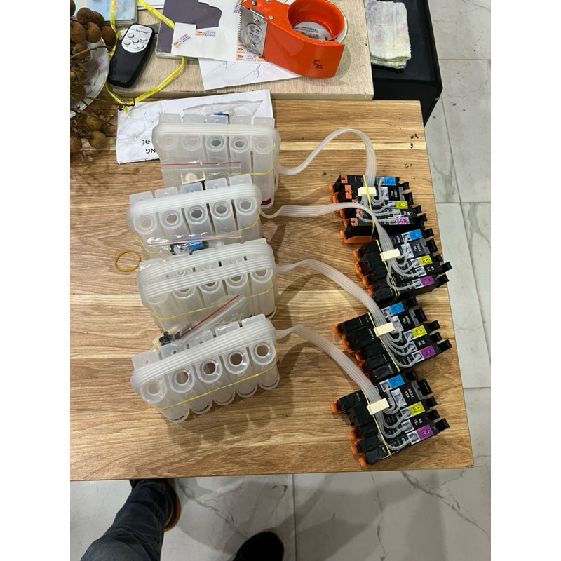 dẫn mực ngoài chíp xịn dùng cho máy in canon ix6770/ix6870