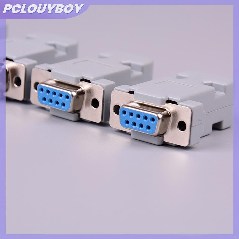 Bộ 2 Đầu Nối Ổ Cắm rs232 db9 9 pin rs232 Bằng Đồng jr