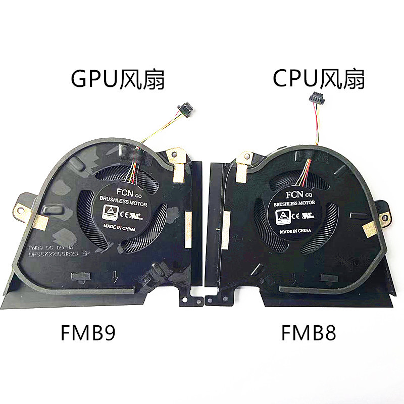 Thay Thế Game Thủ Laptop CPU GPU Quạt Làm Mát Cho Asus ROG GX550 Zephyrus Duo 15 GX550LWS GX550LXS G