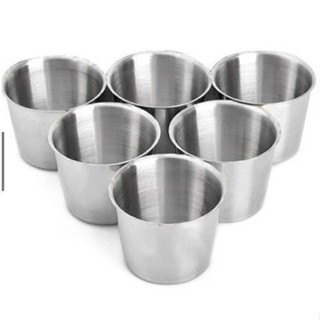 Lon làm đá inox nhẹ - Không rỉ, Ly làm đá đủ kích thước TỪ 7CM ĐẾN 10CM - Trường An VN