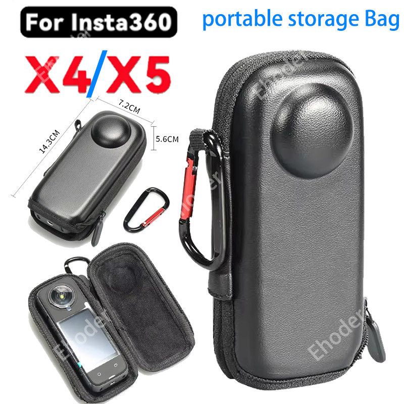 Túi Đựng Cho Insta360 X4Air X5 X4 X3 Hộp Bảo Quản Chống Trầy Xước Túi Bảo Quản Di Động Cho Insta360X