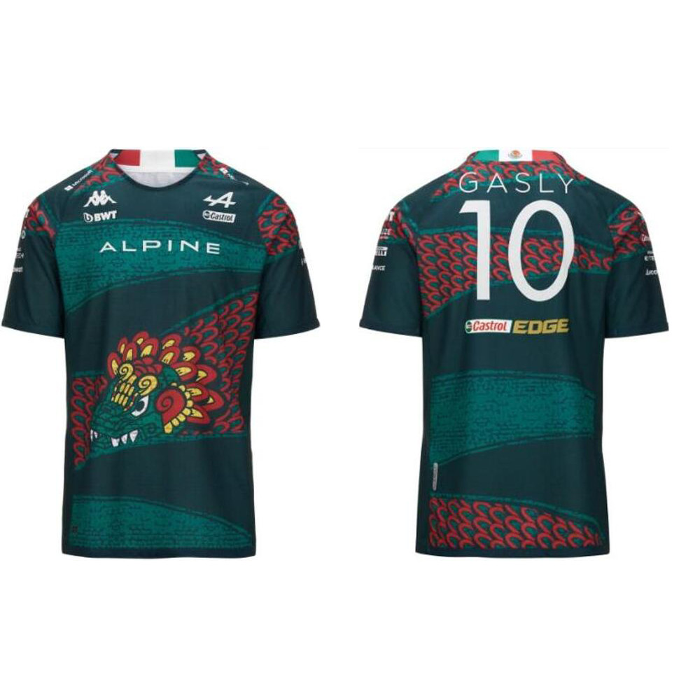 2026 Mới Nhất F1 Racing Jersey + BWT Alpine F1 Racing 2026 Áo Thun Đội + Áo nam Nữ Tay Ngắn Mùa Hè