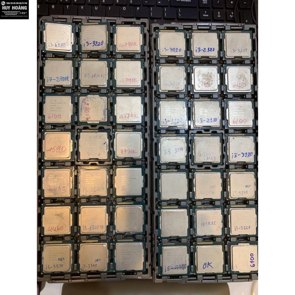 CPU intel core i3 6100, i3 9100, i5 6400/ 6500/ 6500TE