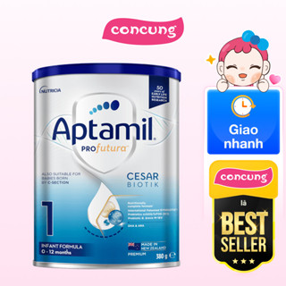 Sữa Aptamil Profutura Cesarbiotik 1 Infant Formula (Dành Cho Trẻ Từ 0 – 12 Tháng Tuổi) 380G