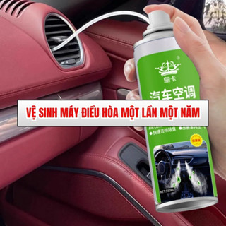  Chai Xịt Làm Sạch & Khử Mùi Điều Hòa Ô Tô – Bọt Bay Hơi Nhanh Không Cần Tháo Rời An Toàn Hiệu Quả 