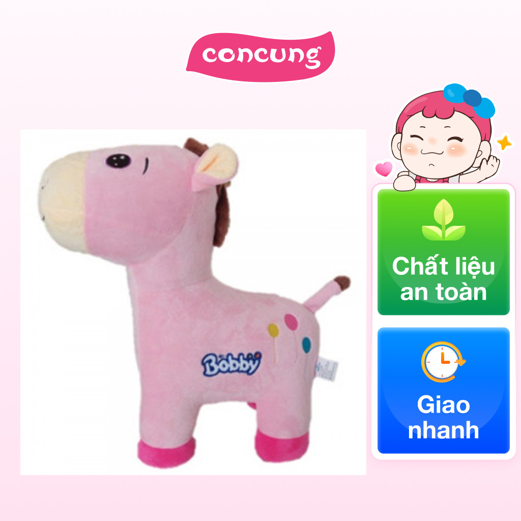 [QUÀ TẶNG] Bobby_Lừa bông nhỏ màu hồng