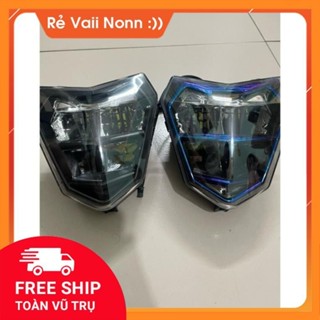  Đèn Zinpat Xmen 2 Tầng Màu Titan Cho Xe Điện Xmen   Lắp Mặt Nạ Bi Cầu     Đồ Chơi Xe Điện  