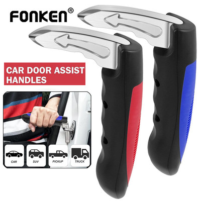 Tay cầm hỗ trợ cửa ô tô Fonken Tay cầm hỗ trợ ô tô đa năng 2 trong 1 Tay cầm cắt cửa sổ Người cao tuổi Tay cầm ô tô Hỗ trợ dụng cụ khẩn cấp