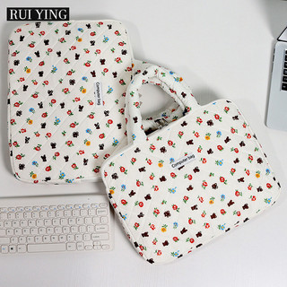 Rui YING Space cotton túi máy tính xách tay nữ 14 inch túi xách 16 inch 16 inch sách trò chơi in nylon
