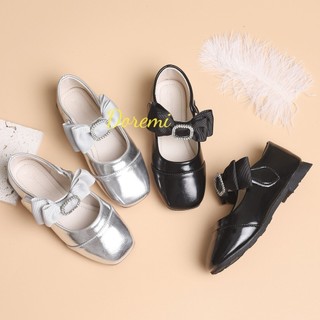 Giày công chúa bé gái Mary Jane giày bé gái chống trượt chống mài mòn miệng nông bé gái giày nhỏ
