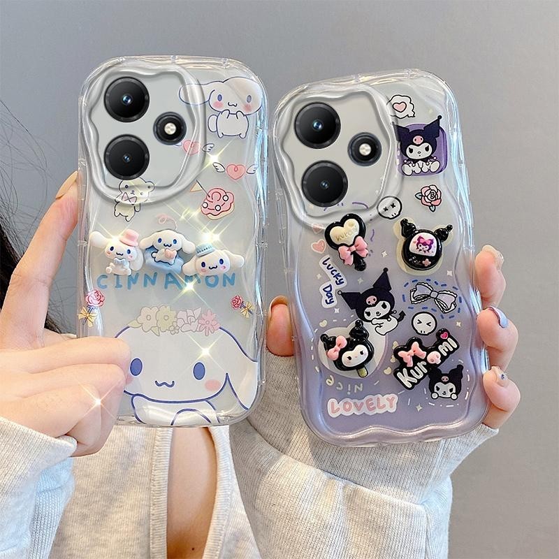 Dành Cho Redmi 13 4G Ốp Lưng 3D Lập Thể Silicon Mềm Hoạt Hình TPU Ốp lưng Xiaomi Redmi13 Redmi Note 