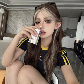  Koni Tóc Giả kuku Công Chúa Cùng Phong Cách  Meigao  Số Lượng Nhỏ Ren Mỹ Phong Cách Châu Á Vàng Xám Nổi Bật Tóc Xoăn Dài W908   