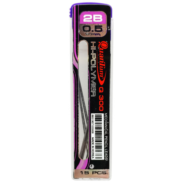 Ruột Chì 2B 0.5 mm Quantum Q300 (60 mm x 15 Ngòi)